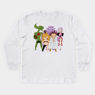 Chibi Commandments Kids Long Sleeve T-Shirt